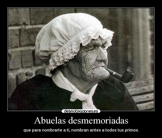 Abuelas desmemoriadas -