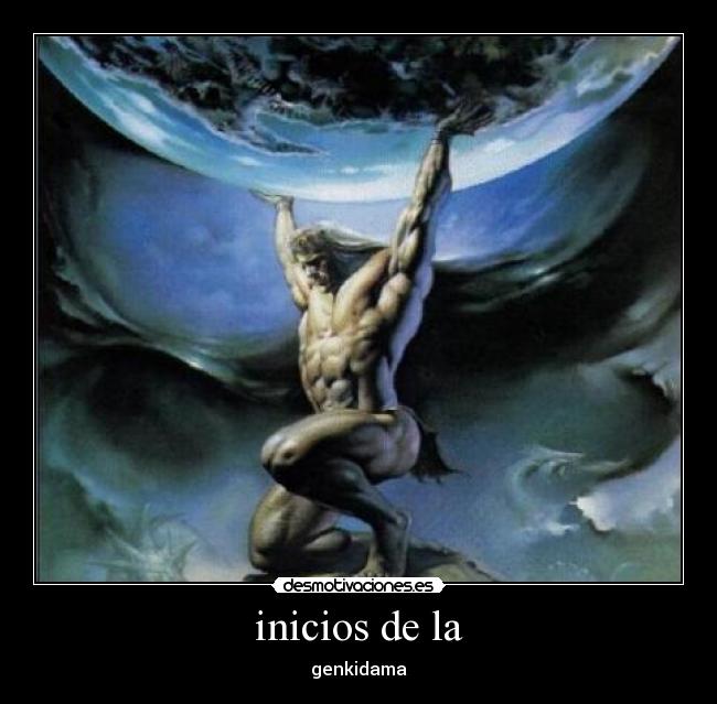 inicios de la - genkidama