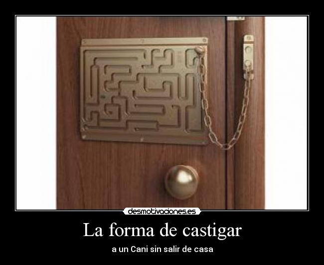 La forma de castigar - 