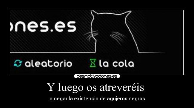 Y luego os atreveréis  - 