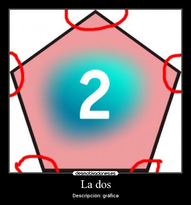 La dos - Descripción: gráfica