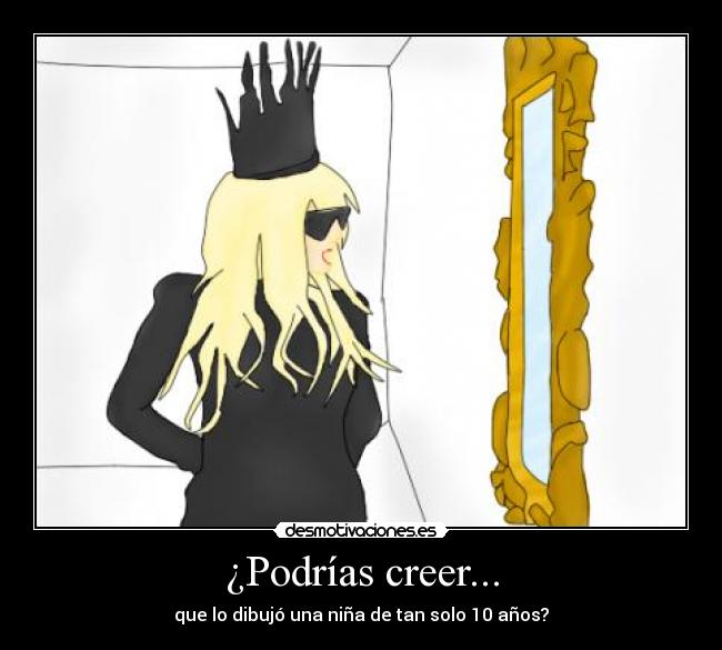 ¿Podrías creer... - que lo dibujó una niña de tan solo 10 años?