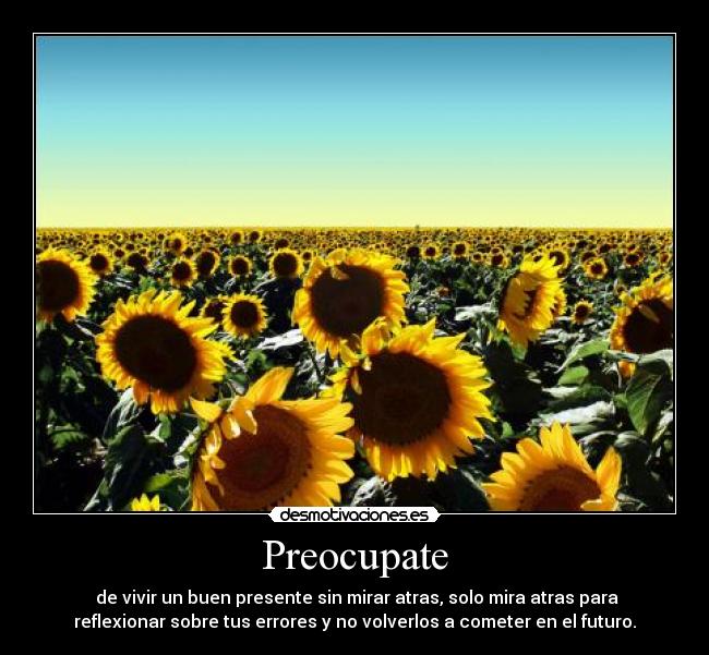 Preocupate -