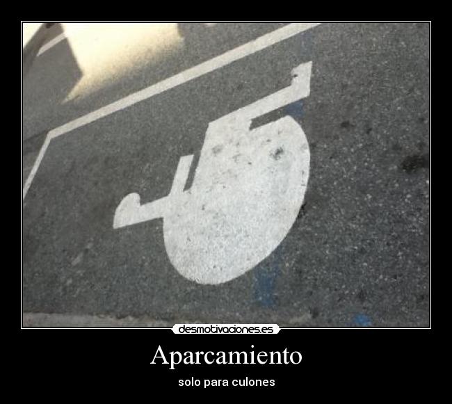 carteles aparcamiento desmotivaciones