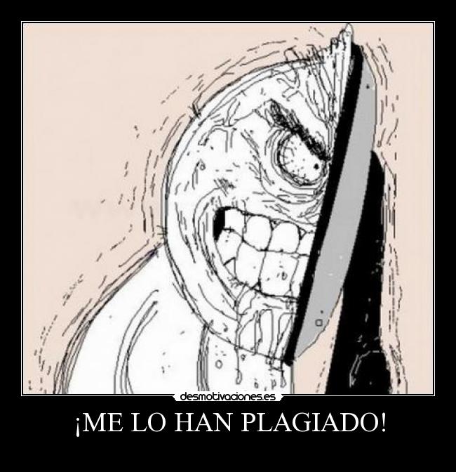 ¡ME LO HAN PLAGIADO! -