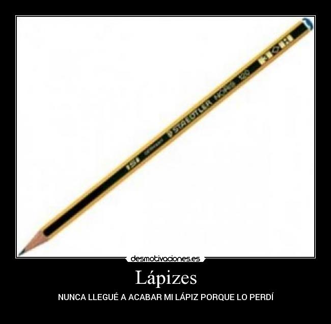 Lápizes -