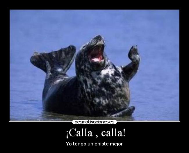 ¡Calla , calla! - 