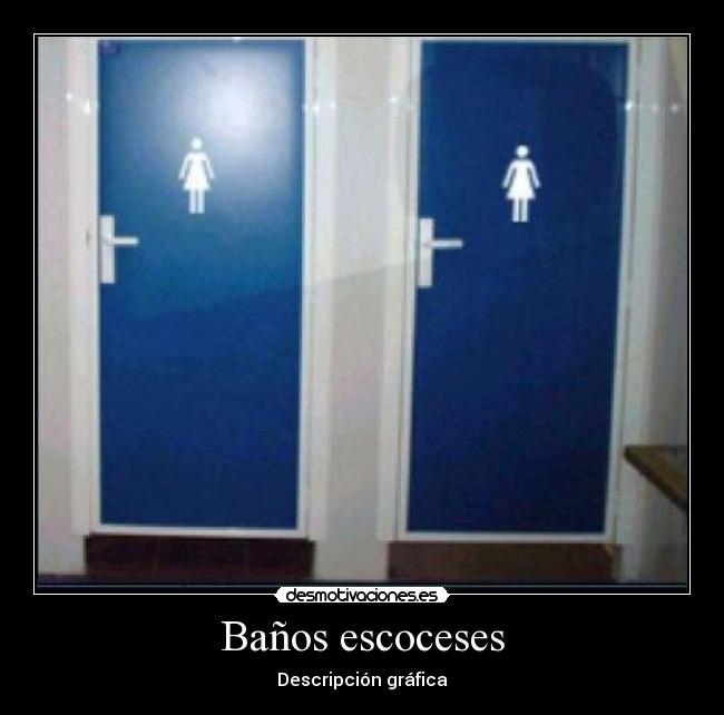 Baños escoceses - Descripción gráfica