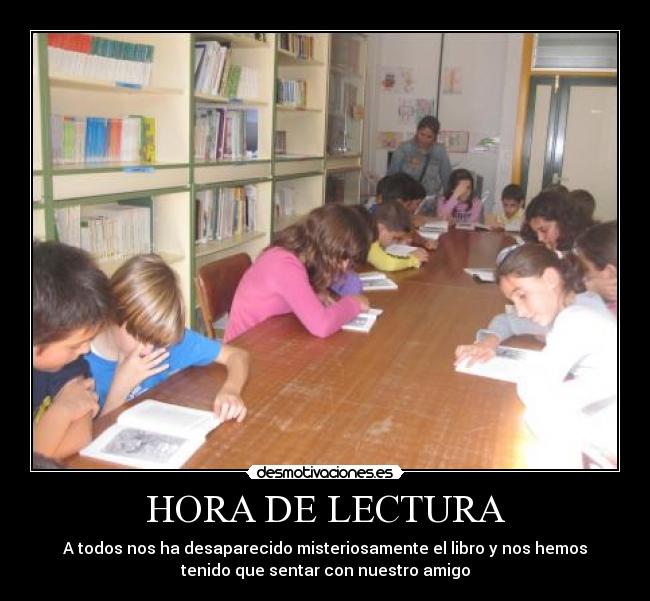 HORA DE LECTURA -
