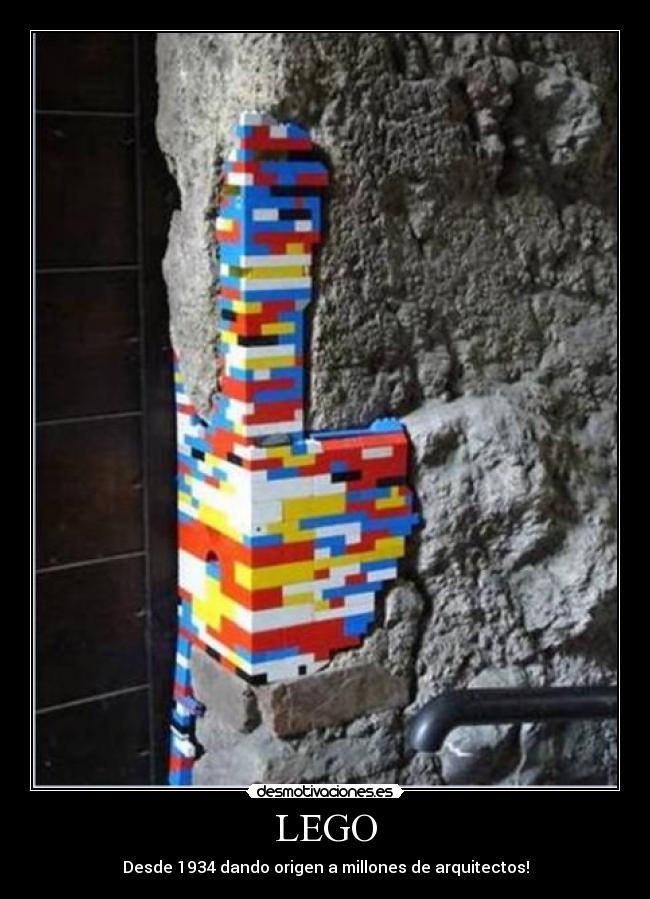 LEGO - Desde 1934 dando origen a millones de arquitectos!