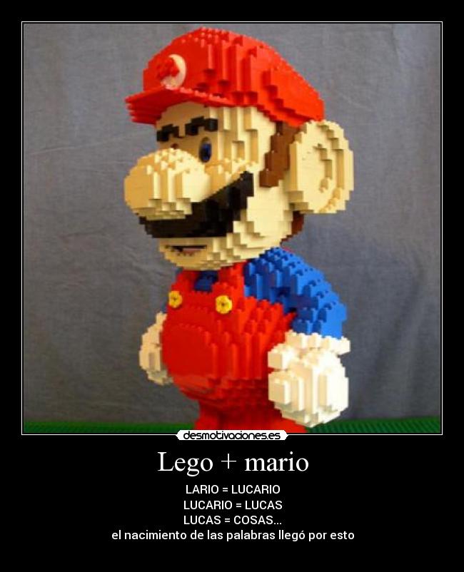 Lego + mario -