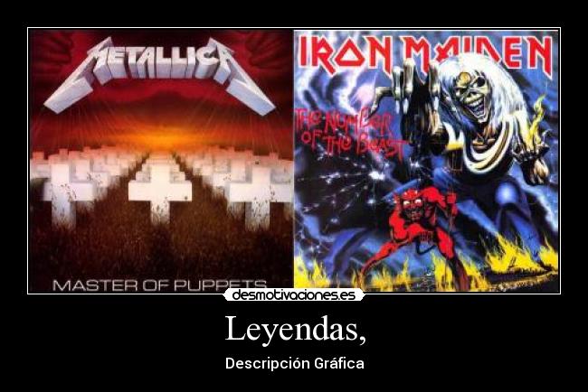 Leyendas, - Descripción Gráfica