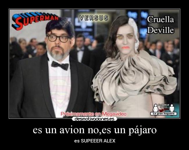 carteles superman cruella desmotivaciones