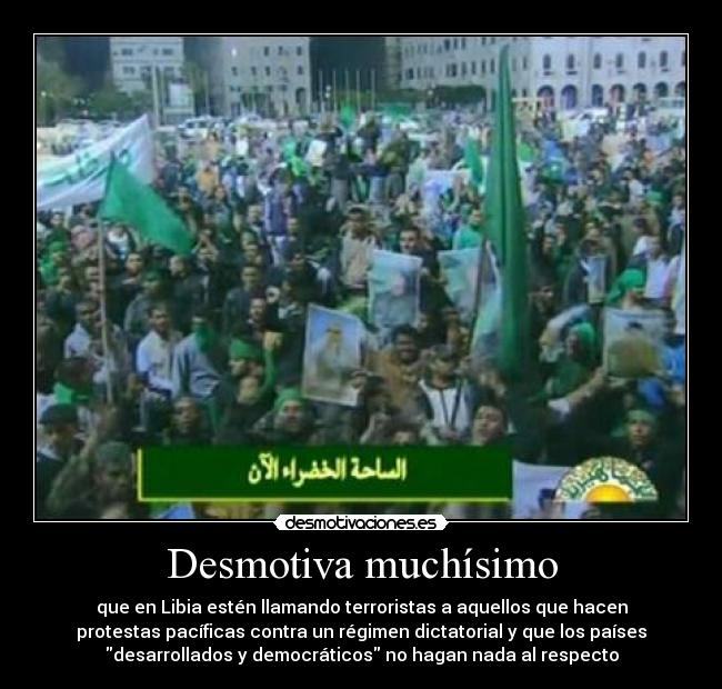 Desmotiva muchísimo -