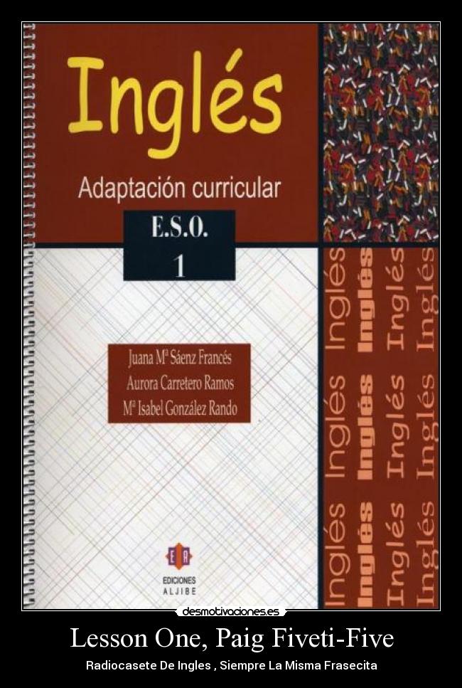 Lesson One, Paig Fiveti-Five - 