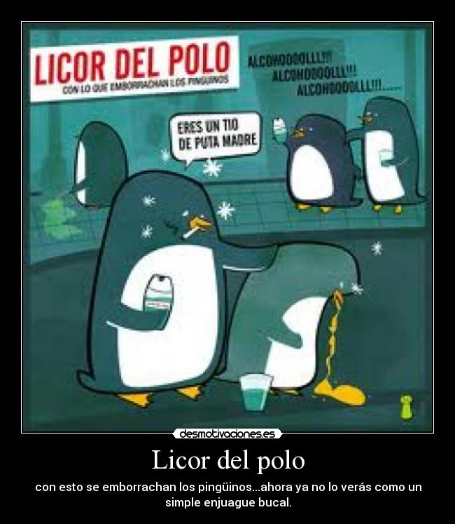 Licor del polo - 