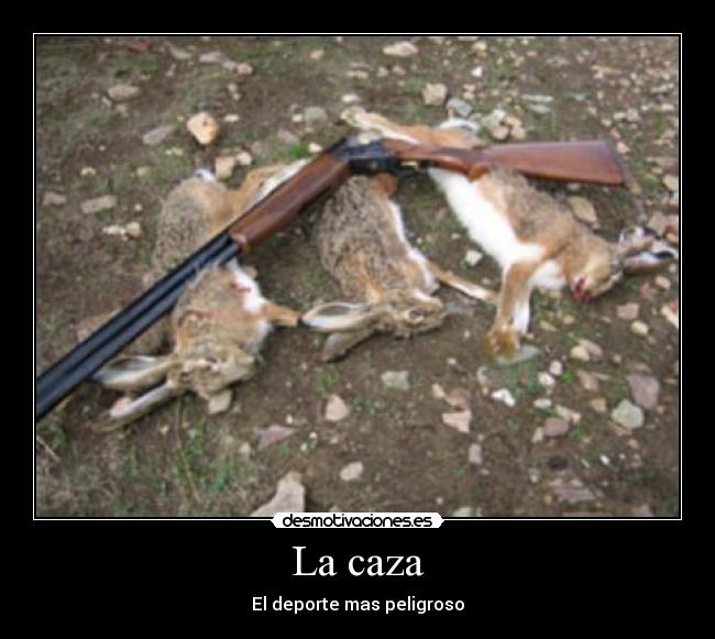 La caza -