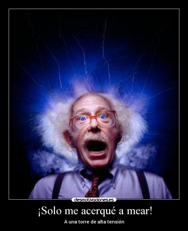 ¡Solo me acerqué a mear! -