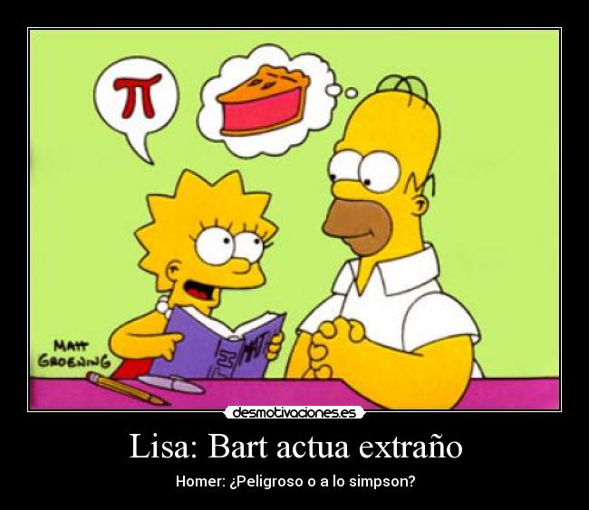 Lisa: Bart actua extraño - 