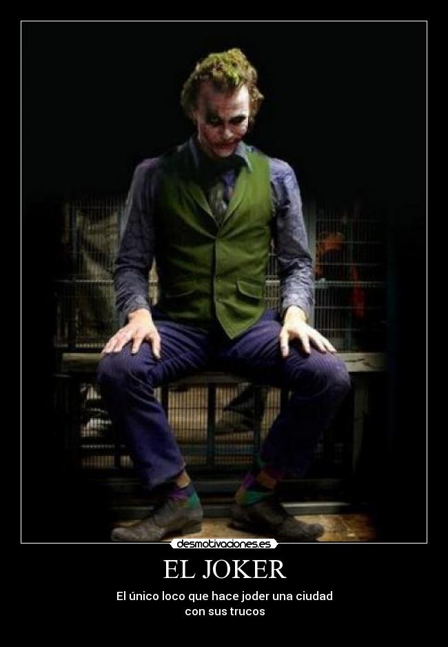 carteles joker desmotivaciones