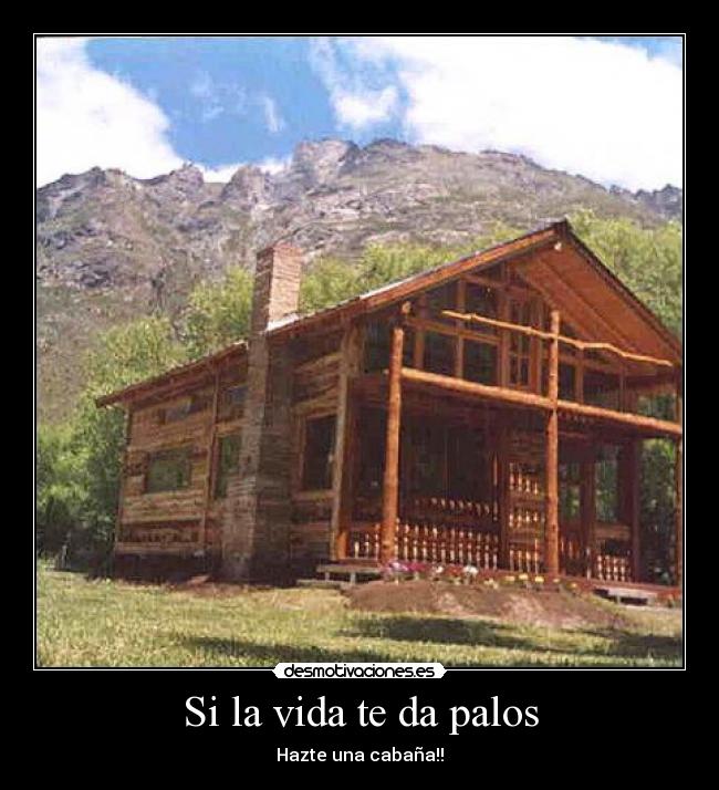 Si la vida te da palos -