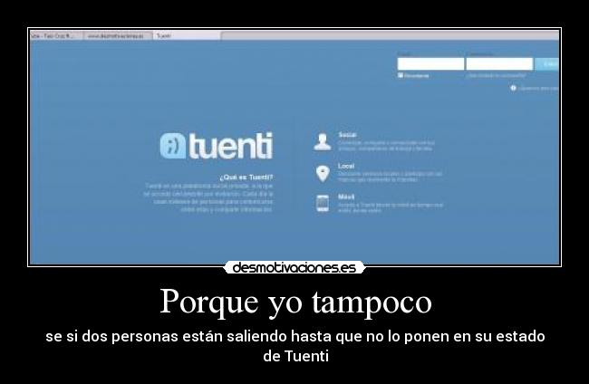 Porque yo tampoco -