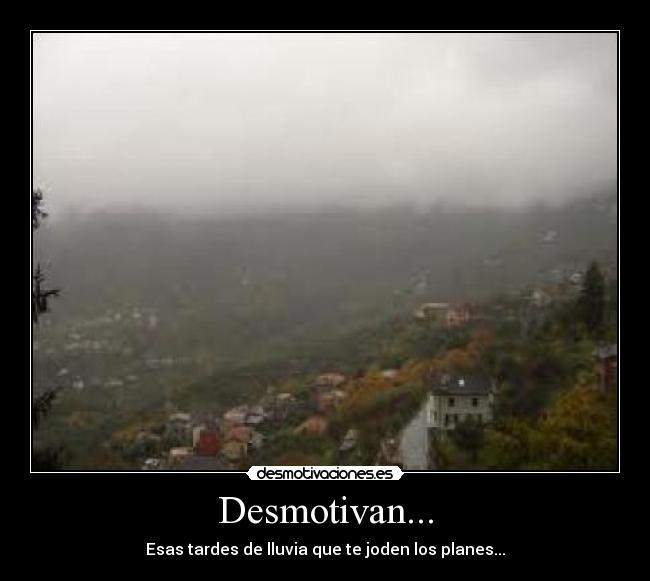 Desmotivan... -