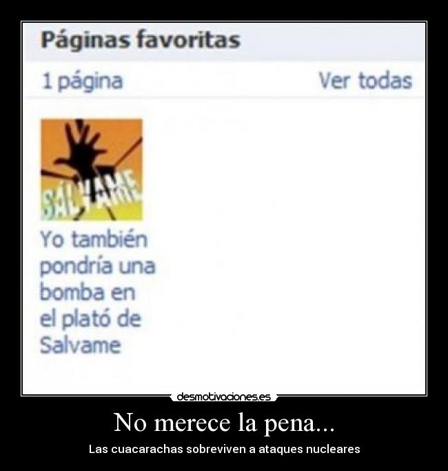 carteles cucarachas desmotivaciones