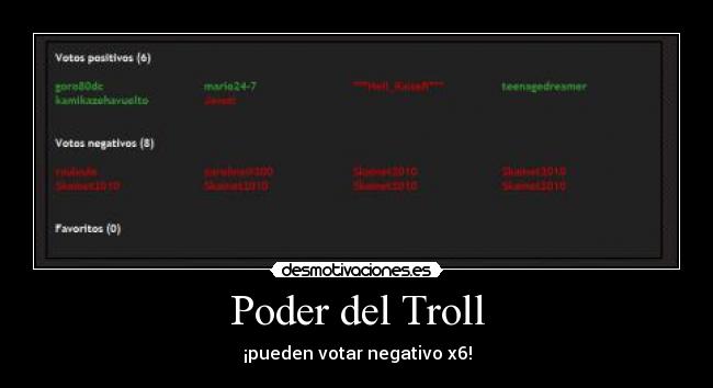 Poder del Troll -