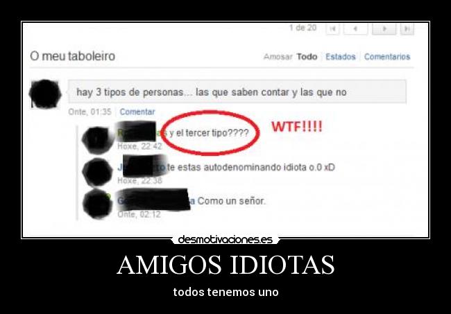 AMIGOS IDIOTAS -