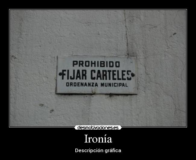 Ironía -