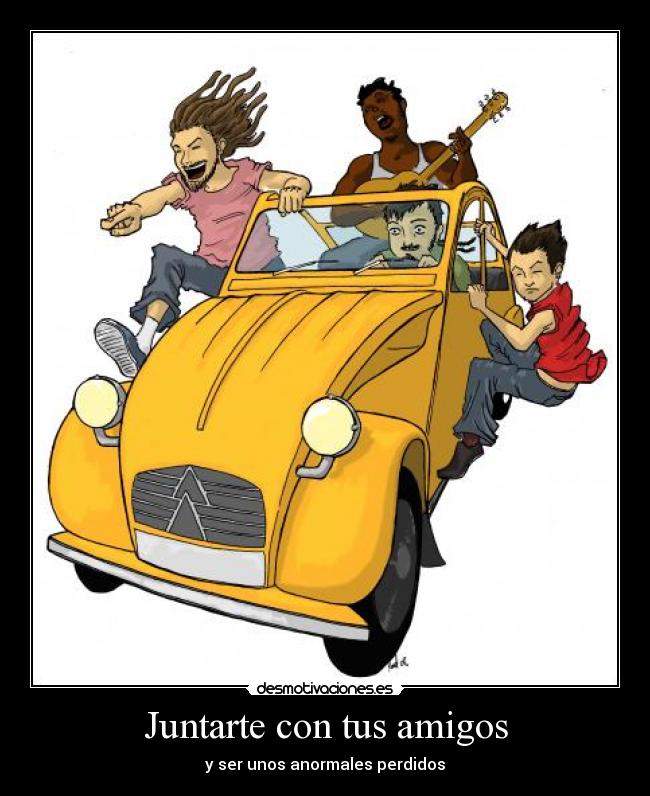 Juntarte con tus amigos -
