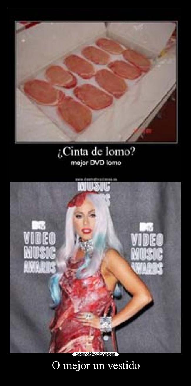 O mejor un vestido - 