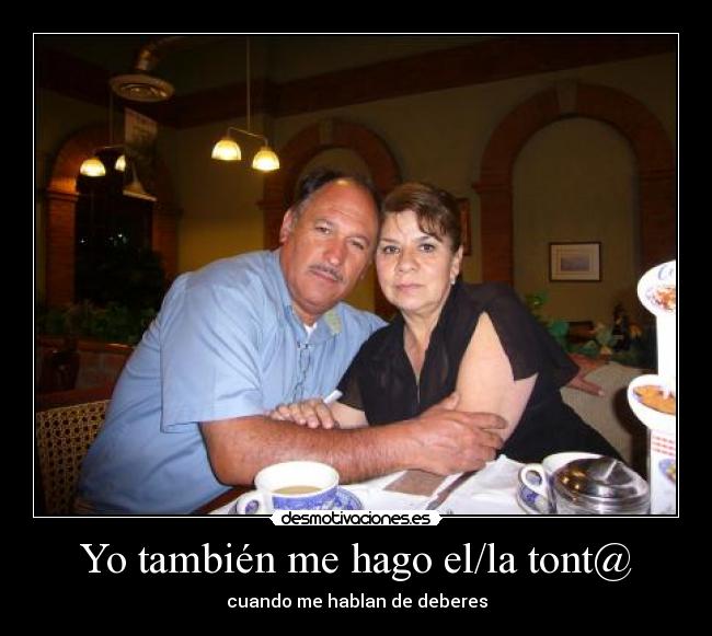 Yo también me hago el/la tont@ - 