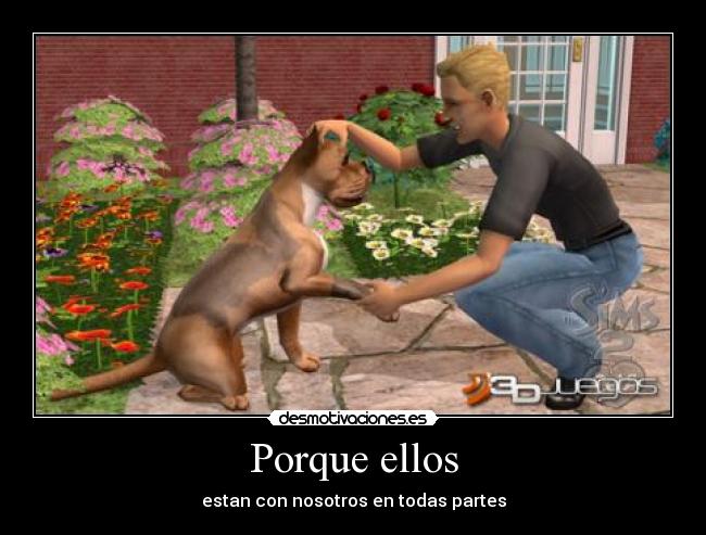 Porque ellos - estan con nosotros en todas partes