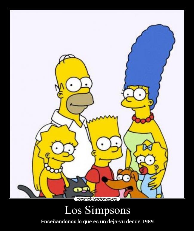 Los Simpsons - Enseñándonos lo que es un deja-vu desde 1989