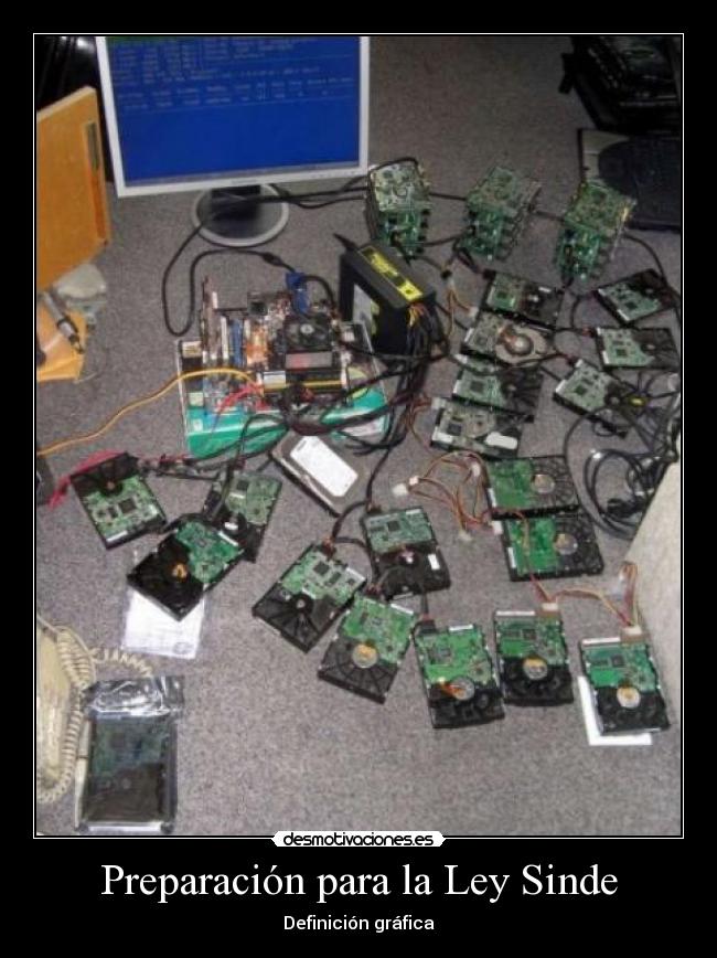 Preparación para la Ley Sinde - Definición gráfica