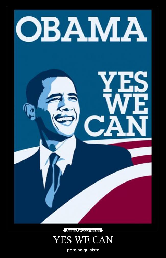 YES WE CAN - 