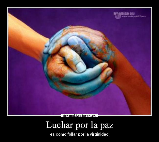 Luchar por la paz -