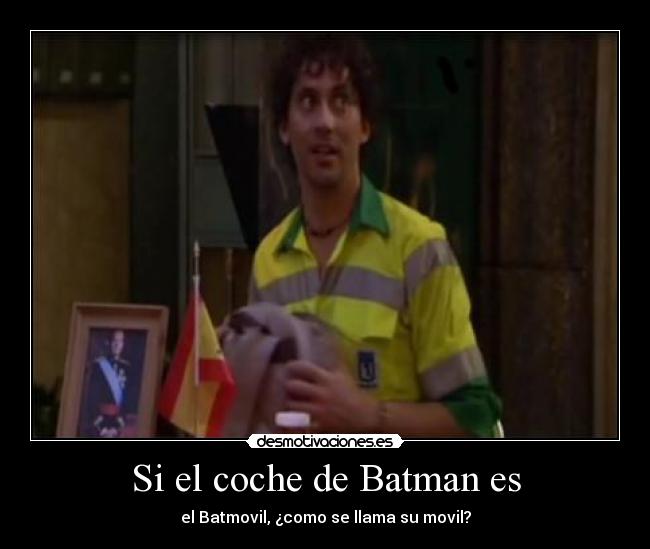 Si el coche de Batman es -