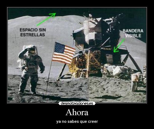 Ahora - ya no sabes que creer