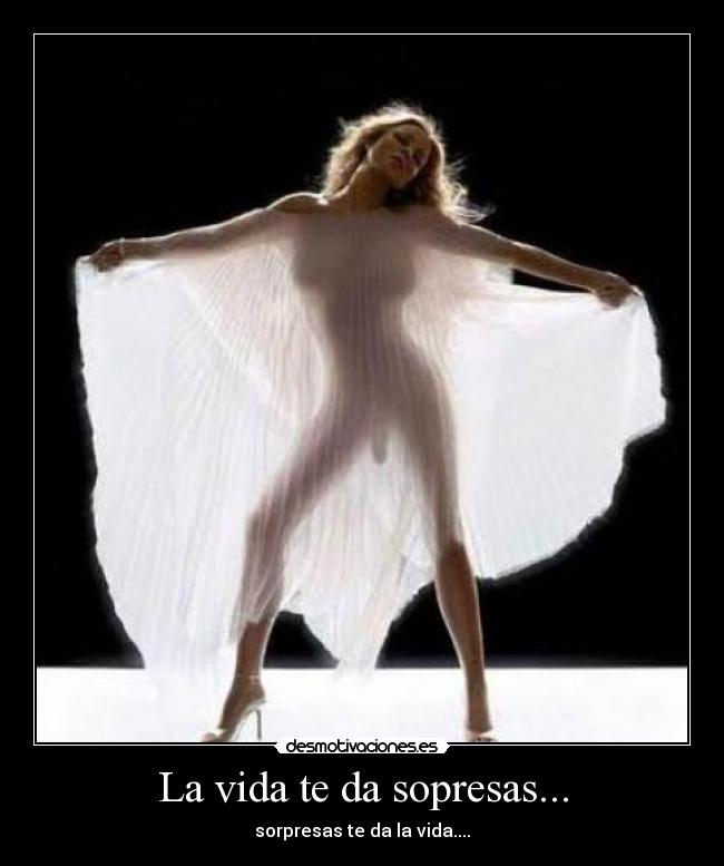 carteles vida sorpresa desmotivaciones