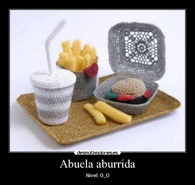 Abuela aburrida -