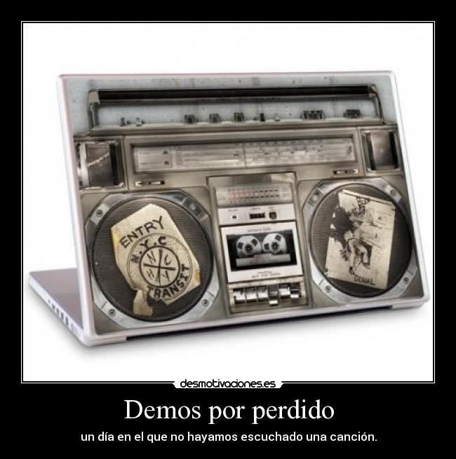 carteles musica desmotivaciones