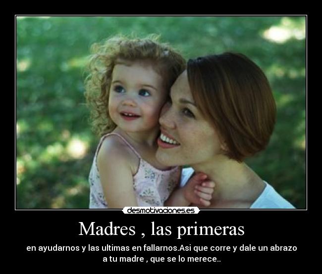 Madres , las primeras - 