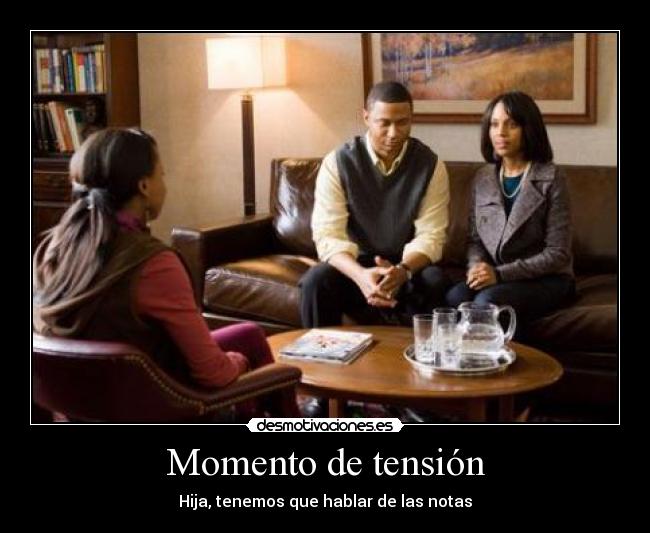 Momento de tensión - 