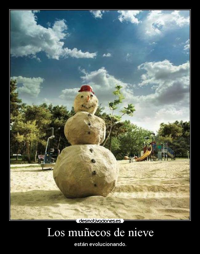 Los muñecos de nieve -