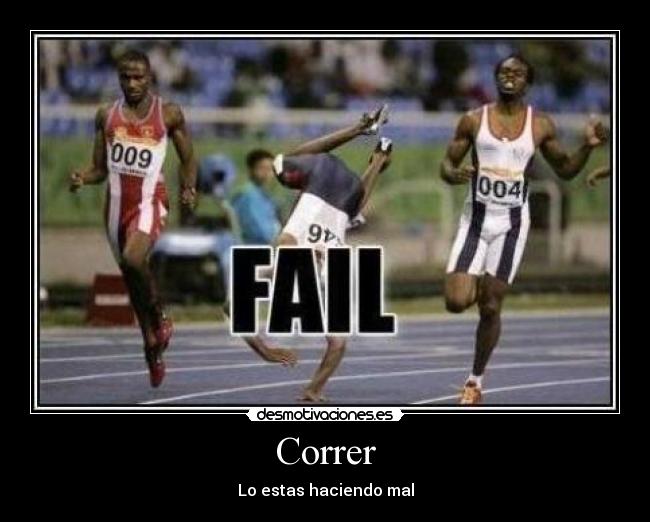 carteles correr desmotivaciones