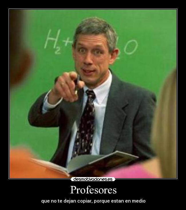 carteles profesores desmotivaciones