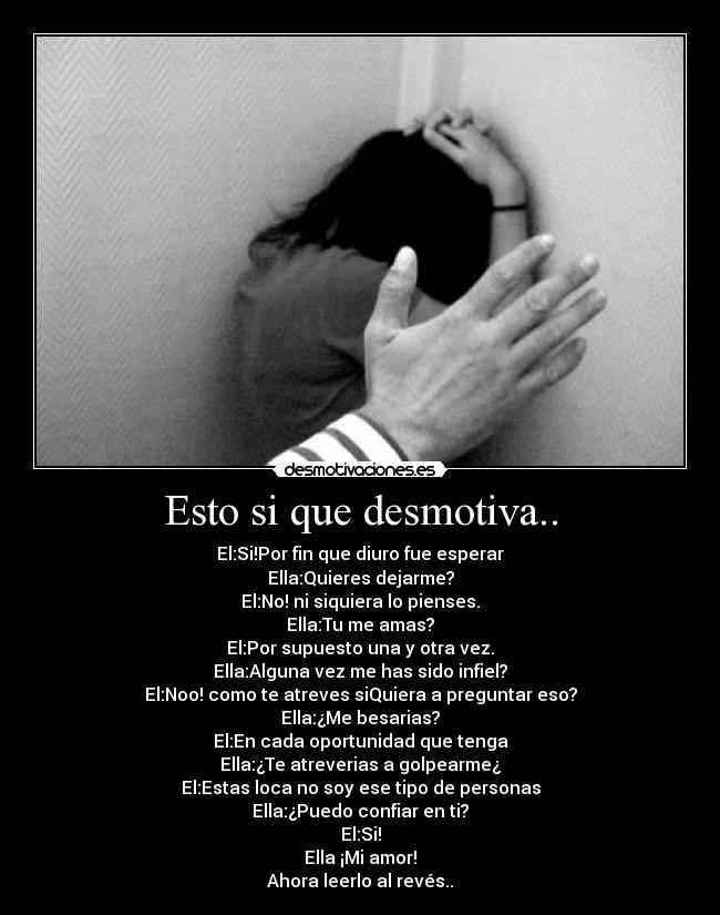 Esto si que desmotiva.. -